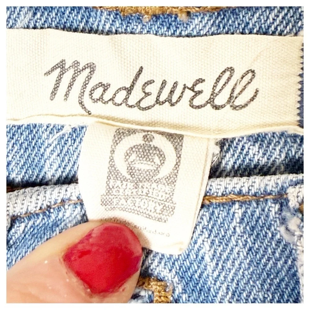 Madewell The Perfect Vintage Crop Jean 27 - Picture 3 of 10